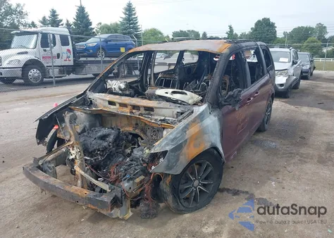 2019 Dodge Grand Caravan Sxt из США, поврежденный, VIN 2C4RDGCG8KR540914